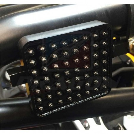 FEU A LED FIA CARRE 12V
