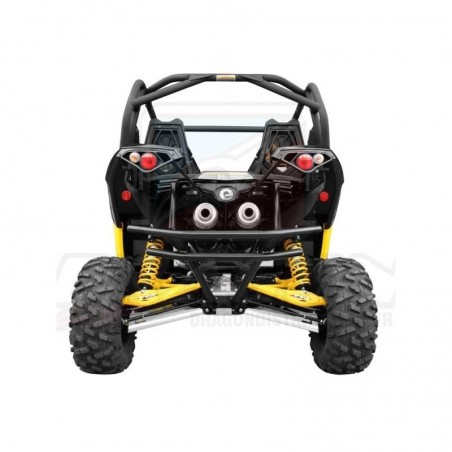 BUMPER ARRIERE BR7 NOIR MAVERICK 1000 XRS/XXC