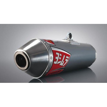 Silencieux RS2 Yoshimura inox/alu casquette acier Yamaha Viking 700