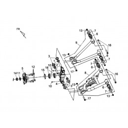 SUSPENSION RR LH