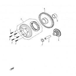 ROUE LIBRE DE DEMARREUR