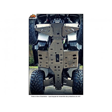 Sabot central AXP alu 4mm Polaris Sportsman 570