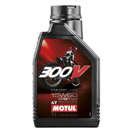 300V 4T Factory Line 15W60 Off Road 1L