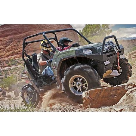 BUMPER WARN POUR POLARIS RZR avec support de treuil WARN