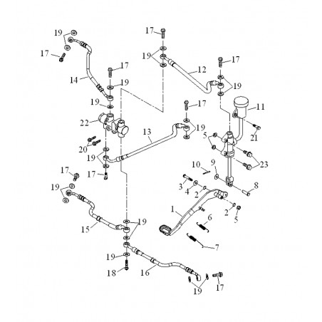 CIRCUIT FREINNAGE