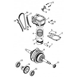 CYLINDRE - PISTON -...