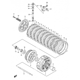 EMBRAYAGE (modèle k5 / k6 /...