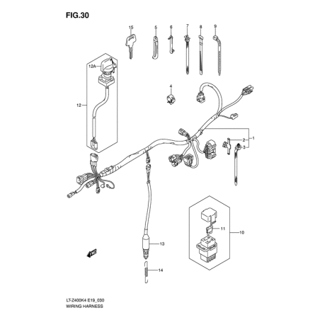 FAISCEAU ELECTRIQUE (Modèle k3 / k4)