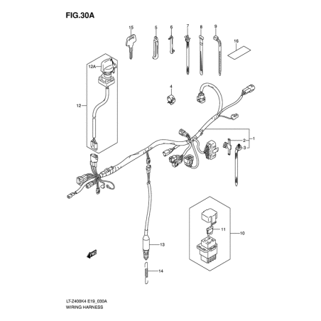 FAISCEAU ELECTRIQUE (Modèle k5 / K6 / k7)