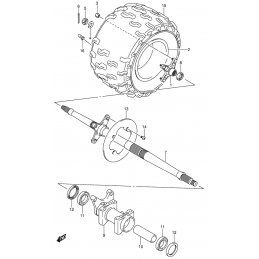 ROUE ARRIÈRE DROITE (Modèle...