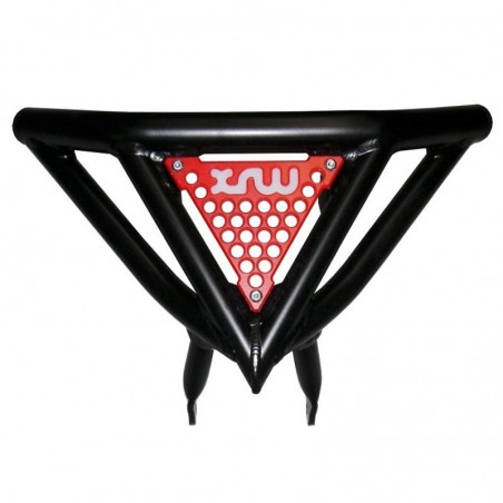 BUMPER XRW XR10 BLACK AVEC GRILLE ROUGE : YFZ450 (04 ET + )