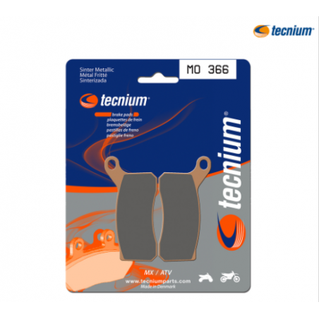 Plaquettes de frein TECNIUM MX/Quad métal fritté - MO366