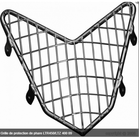 Grille de protection de phare LTR450/LTZ 400 09