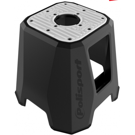 Trépied POLISPORT 420mm noir/caoutchouc gris