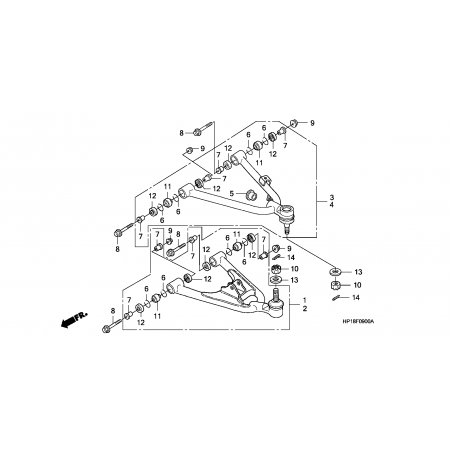 TRIANGLE AVANT