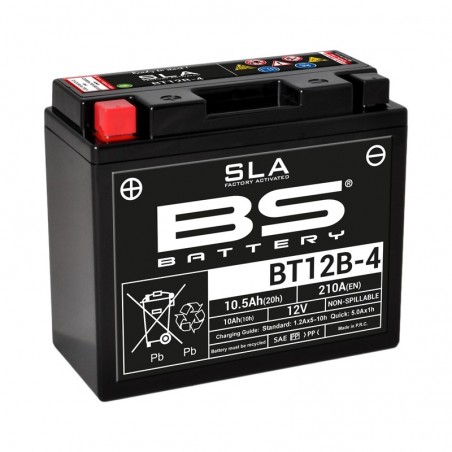 Batterie BS BATTERY SLA BT12B-4