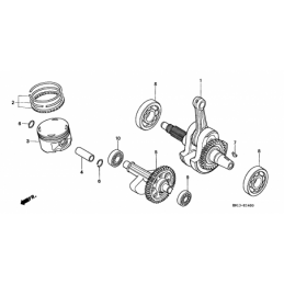 E-14 CRANKSHAFT/PISTON