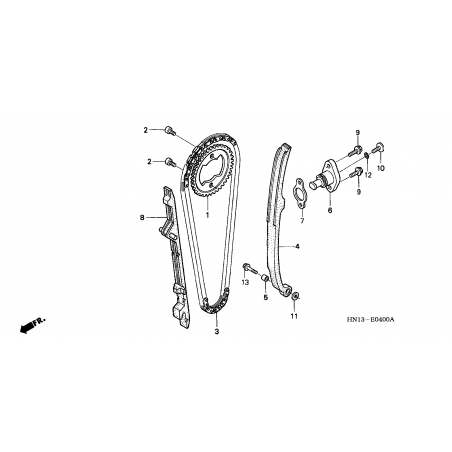 E-4 CAM CHAIN/TENSIONER