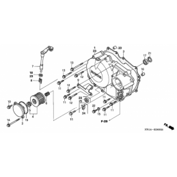 E-6 RIGHT CRANKCASE COVER