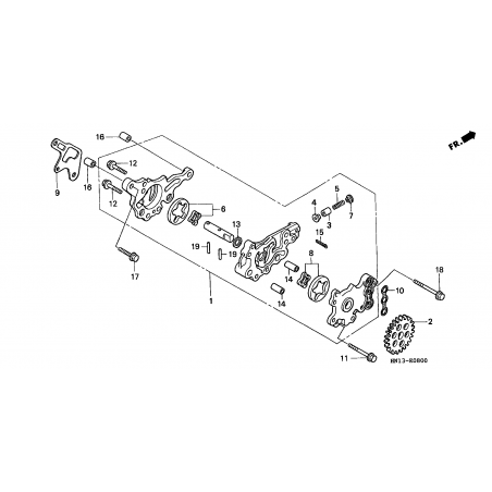 E-8 OIL PUMP