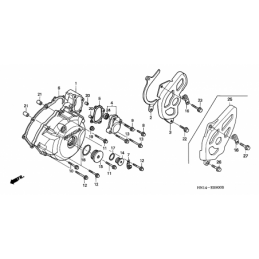 E-9 LEFT CRANKCASE COVER