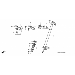 F-5 STEERING SHAFT