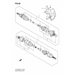 REAR DRIVE SHAFT