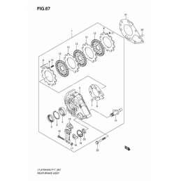 REAR BRAKE ASSY