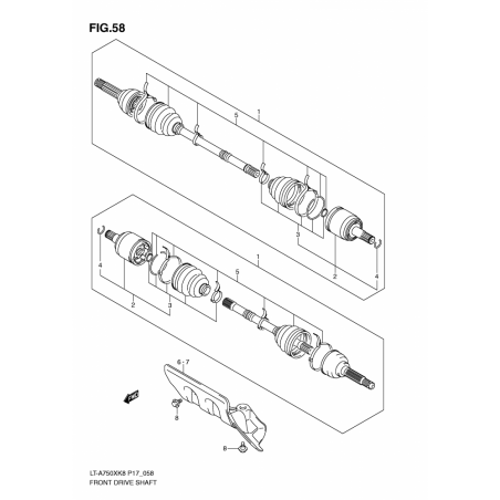 FRONT DRIVE SHAFT