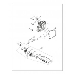 CARTER ALLUMAGE - POMPE A EAU