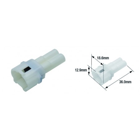 Connectique électrique femelle étanche TOURMAX type 090