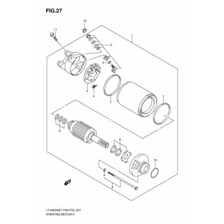 STARTING MOTOR