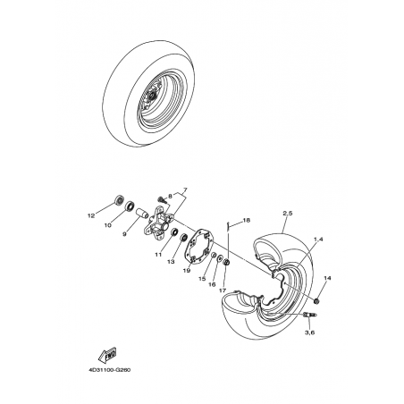 FRONT WHEEL