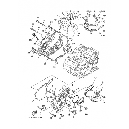 CRANKCASE COVER 1