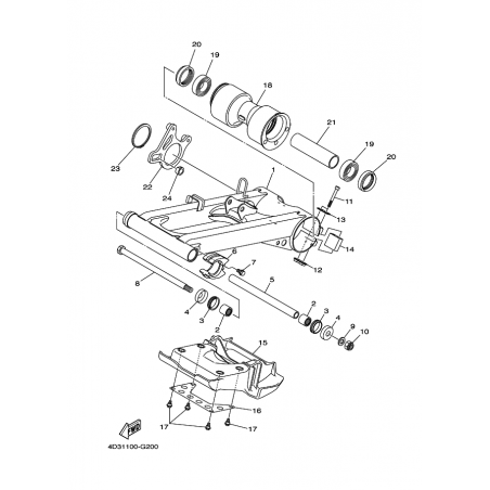 REAR ARM