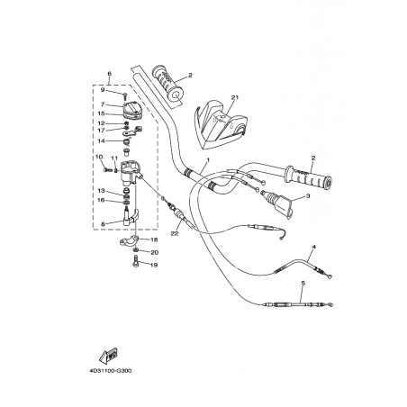 STEERING HANDLE & CABLE