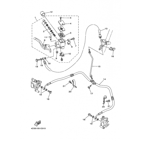 FRONT MASTER CYLINDER