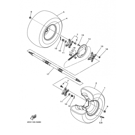 REAR WHEEL