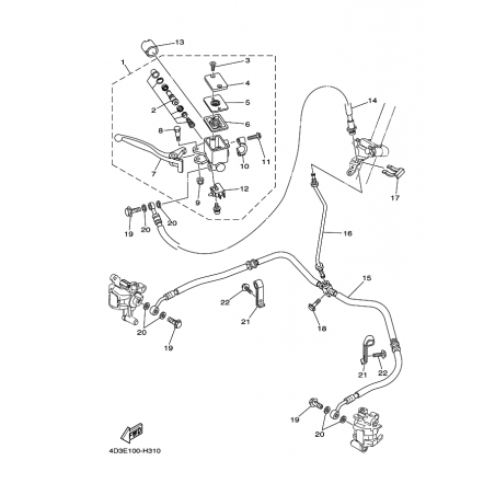 FRONT MASTER CYLINDER