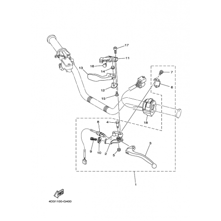 HANDLE SWITCH & LEVER