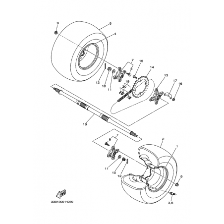 REAR WHEEL