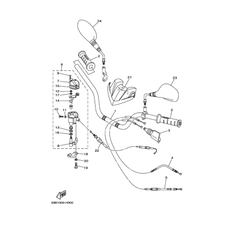 STEERING HANDLE & CABLE