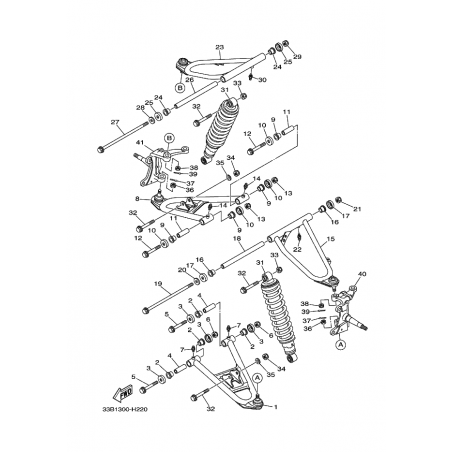 FRONT SUSPENSION & WHEEL