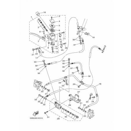 FRONT MASTER CYLINDER
