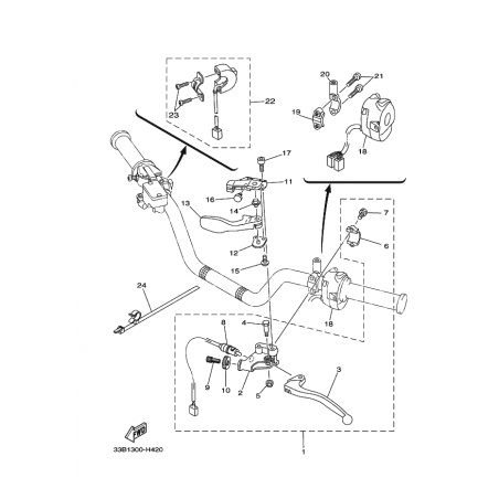 HANDLE SWITCH & LEVER