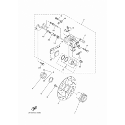 REAR BRAKE CALIPER