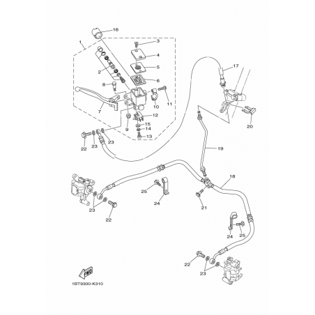 FRONT MASTER CYLINDER