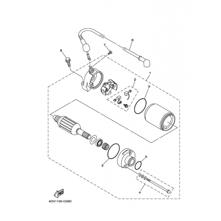 STARTING MOTOR