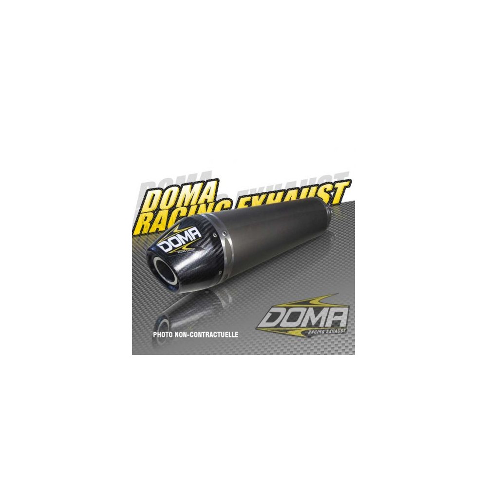 Silencieux 4 temps pour CANAM DS 450 (08-11) Aluminium / Carbone