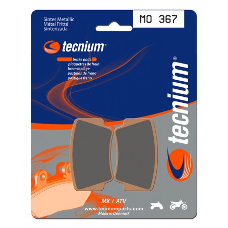 Plaquettes de frein TECNIUM MX/Quad métal fritté